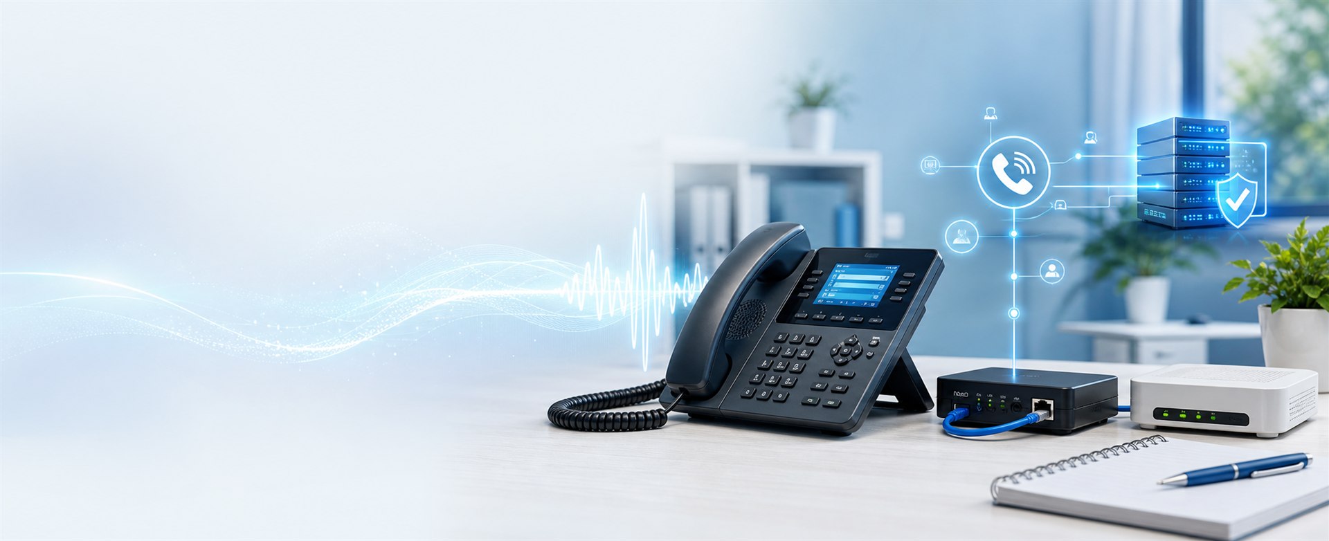 VoIP su rete INC: telefono fisso moderno senza la vecchia linea tradizionale